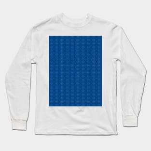 Blue Pattern 88 by Kristalin Davis Long Sleeve T-Shirt